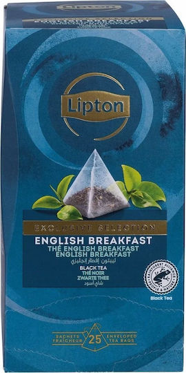 Lipton Τσάι Lipton Πυραμίδες Exclusive Selection English Breakfast 25 Φακελάκια