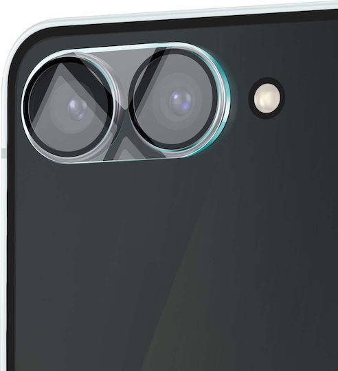 Imak Tempered Glass Galaxy Z Flip 7 Camera Anti-Shock Anti-Scratch Transparent Black Mobile Camera Protector