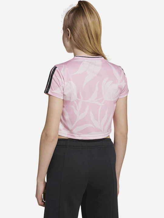 adidas Crop Top Ροζ