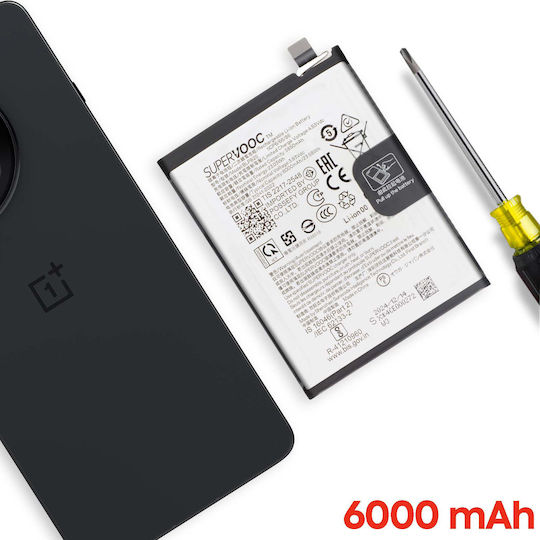 Oneplus Replacement Battery Blpb25 6000mah Oneplus 13r Service Pack White