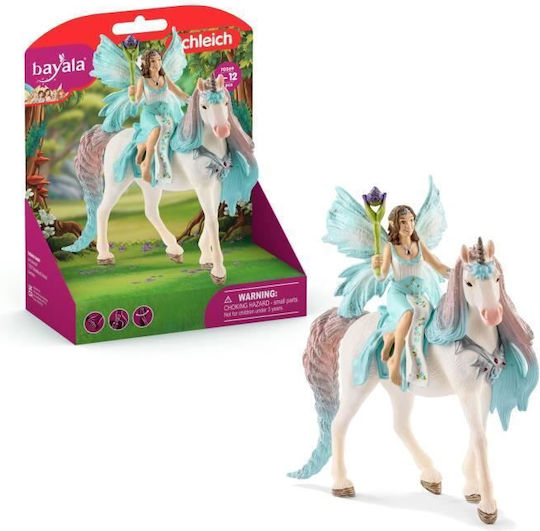 Schleich-S Fairy Eyela with Princess Unicorn Bayala for 7-12 Years 18cm (Miscellaneous Designs)