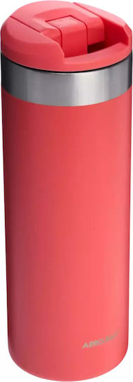 Stanley AeroLight Transit Stainless Steel Thermos Bottle BPA Free 470ml Hot Coral