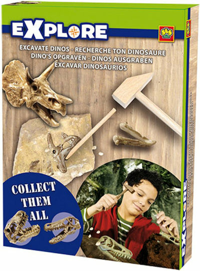 Ses Creative Excavate Dinos Set Educational Game Dinosaur Excavation for 8+ years old Years Old
