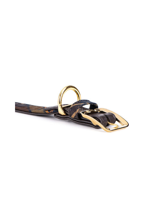 Leder Hundehalsband My Family Hermitage Tartan Braun Mittel Groß Myfamily Leder Hundehalsband My Family Hermitage Tartan Braun Mittel Groß Myfamily