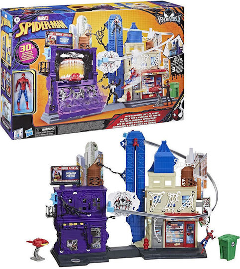 Action Figure VenomVersus Spider-Man Web City Showdown for 4+ years old Years