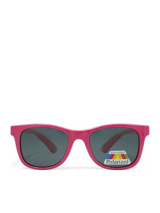 Optosquad Πεταλούδα Παιδικά Γυαλιά Ηλίου με Polarized Φακό Ροζ