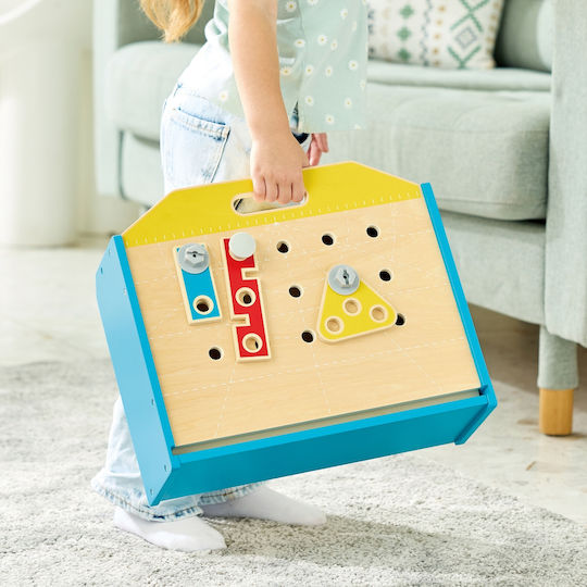 Hape Детска Работна Пейка от Дърво за 3+ Години 51 Бр