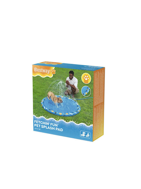 Covoraș Gonflabil cu Apă pentru Distracția Animalelor de Companie 147cm Bestway 52699