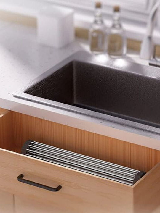 KING Hoff Sink Rack Inox Grey 45x32cm