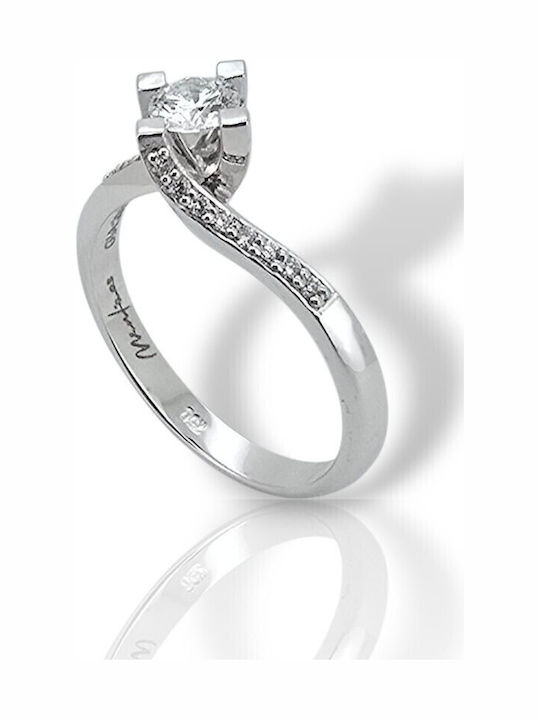 Mentzos Single Stone with Diamond