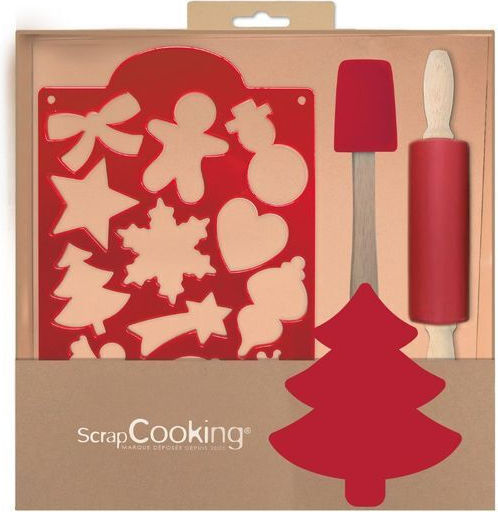 Scrap Cooking Κουπάτ Δίσκος Κοπής Χριστουγεννιάτικα Μοτίβα Scc-1142