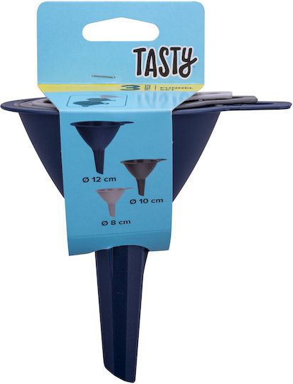 Комплект от 3 фунии Tasty Ocean Blue 678403 3 размера пластмаса многоцветен