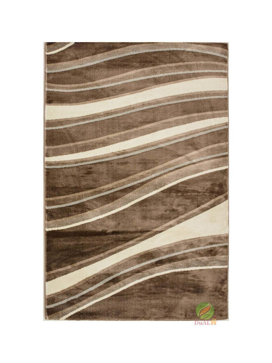April Lande Rutschfest Teppich Rechteckig Synthetisch,Polyester/Cotton/Leather Brown