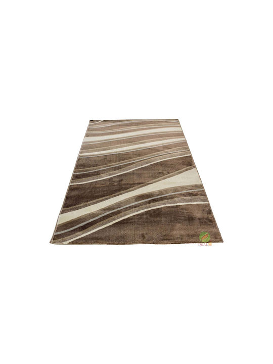 April Lande Rutschfest Teppich Rechteckig Synthetisch,Polyester/Cotton/Leather Brown