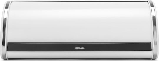Brabantia Roll Top Кутия за хляб Inox Бял 44.5см Brabantia Roll Top Кутия за хляб Inox Бял 44.5см