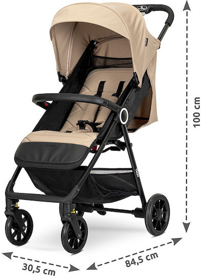 Lorelli Noir Baby Stroller Suitable for Newborn Gray