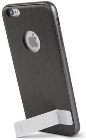 Moshi Back Cover Μεταλλικό Μαύρο (iPhone 6/6s Plus)