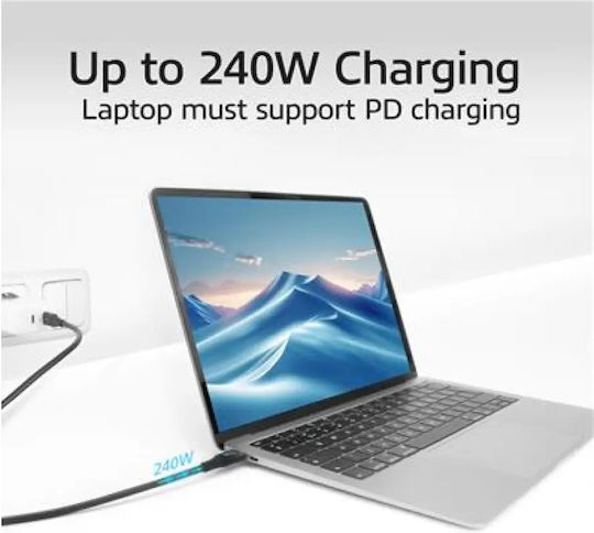 Act Ac7421 Cable Usb C M To Usb C M 1m 240w Black