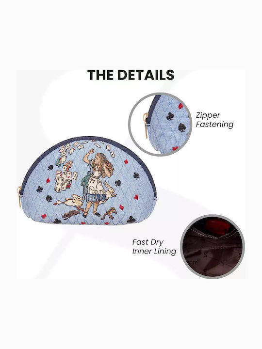 Signare Toiletry Bag for Cosmetics Small Nothing But Cards
