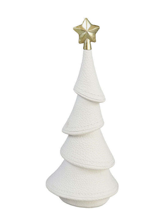 Weihnachtsdekoration Baum 24.5cm Weiß