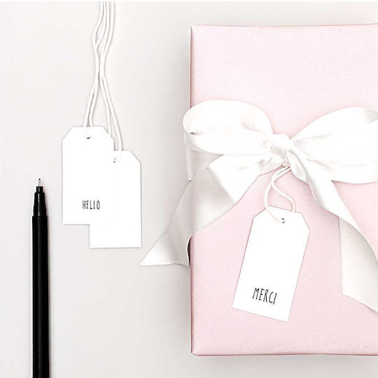 Rico Design Hârtie Geantă pentru Cadou Albă 24buc