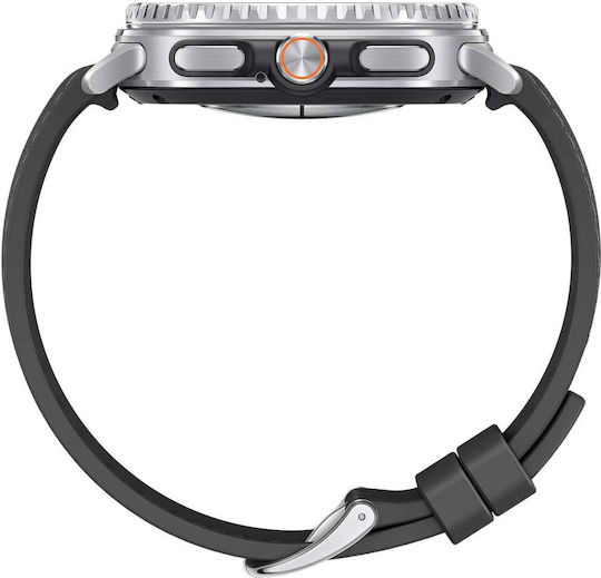 Samsung Galaxy Watch8 Classic Stainless Steel 46mm Waterproof with Heart Rate Monitor (Black)