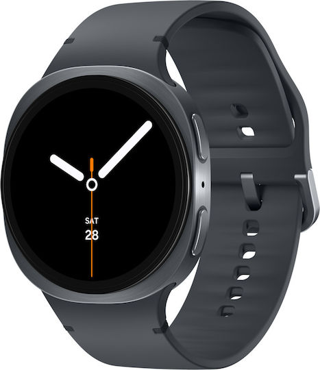 Samsung Galaxy Watch8 Aluminium 44mm Waterproof with Heart Rate Monitor (Dark Gray)