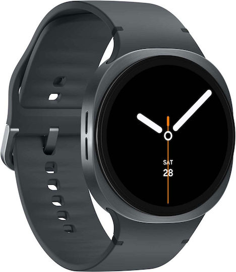 Samsung Galaxy Watch8 Aluminium 44mm Waterproof with eSIM and Heart Rate Monitor (Dark Gray)
