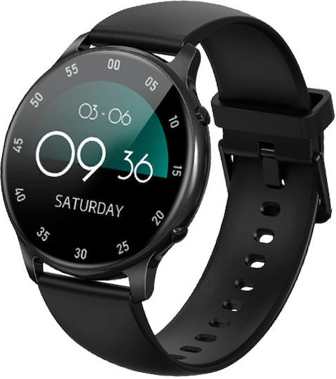eXtremeFiT Pro Aluminium Smartwatch με Παλμογράφο (Μαύρο)