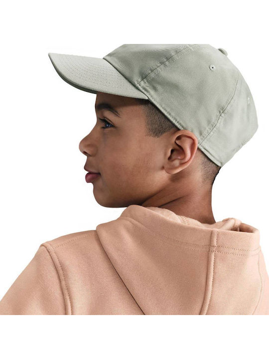 Fleece Παιδικό Φούτερ με Κουκούλα και Τσέπες Hemp / White Sportswear Club