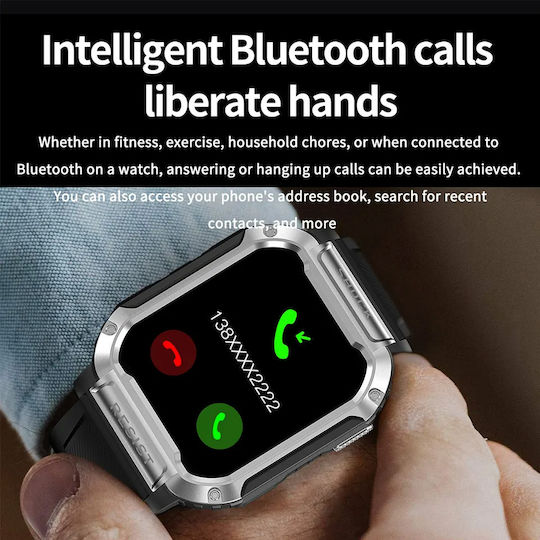 Aluminiu Smartwatch (Aur)