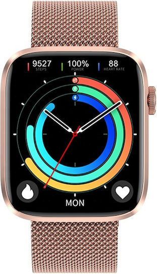 Gamma Fit Aluminium Smartwatch mit Pulsmesser (Gold)