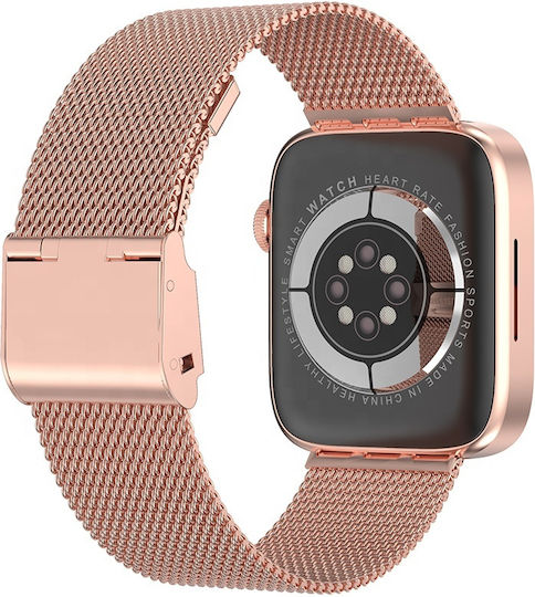 Gamma Fit Aluminium Smartwatch mit Pulsmesser (Gold)