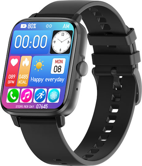 Dance FiT Aluminiu Smartwatch (Negru)