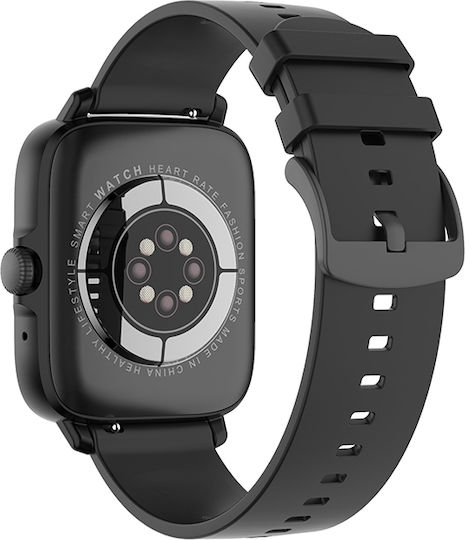 Dance FiT Aluminiu Smartwatch (Negru)