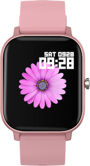 ProFiT Aluminiu Smartwatch (Roz)