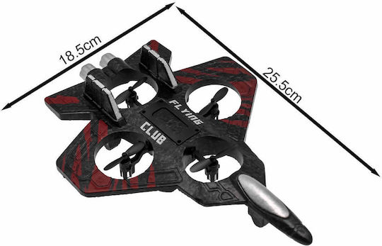 Телеконтролирано Въздушно Корабче Quadcopter Червен Thunder Charge Cz01