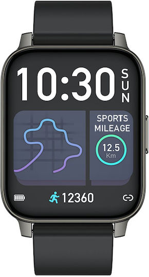 Hero Band FiT Pro Алуминий Смартчасовник с Пулсомер (Черен)