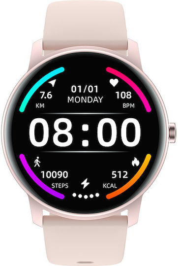 OkFiT Aluminiu Smartwatch (Aur)