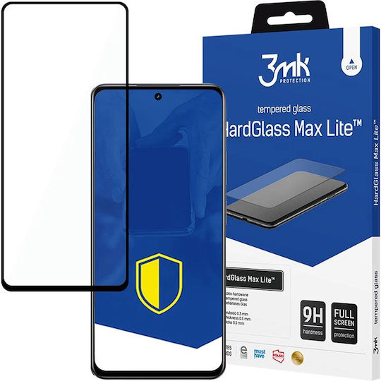 3MK Hardglass Max Lite 0.3mm Full Face Tempered Glass (Realme 11 5G)