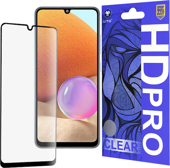 Lito Tempered Glass Black (Galaxy A32 4G)