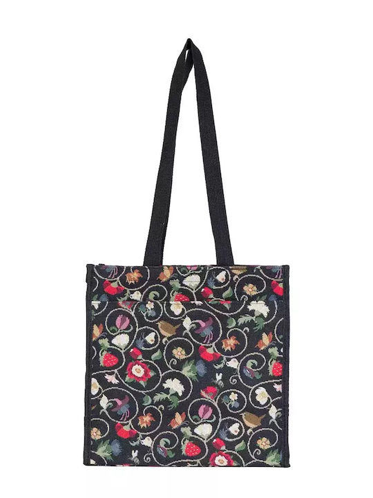 Jacobean Γυναικεία Τσάντα Shopper Ώμου Πολύχρωμη