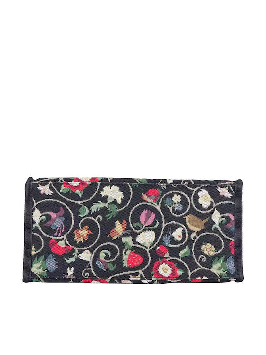 Jacobean Γυναικεία Τσάντα Shopper Ώμου Πολύχρωμη