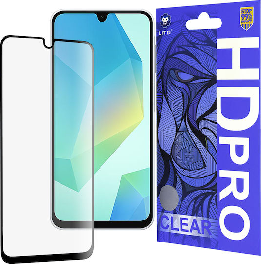 Lito Tempered Glass Μαύρο (Galaxy A16)