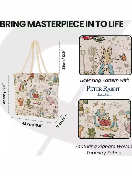 Signare Υφασμάτινη Τσάντα Θαλάσσης Peter Rabbit