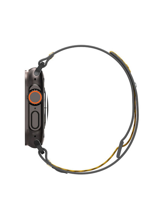 Spigen Athlex Air Armband Stoff Schwarz (Apple Watch 44/45/46mm/Ultra 49mm)