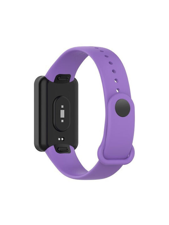 Каишка Силикон с Pin Лилав (Redmi Smart Band Pro - Редми Смарт Банд Про) 680602756C