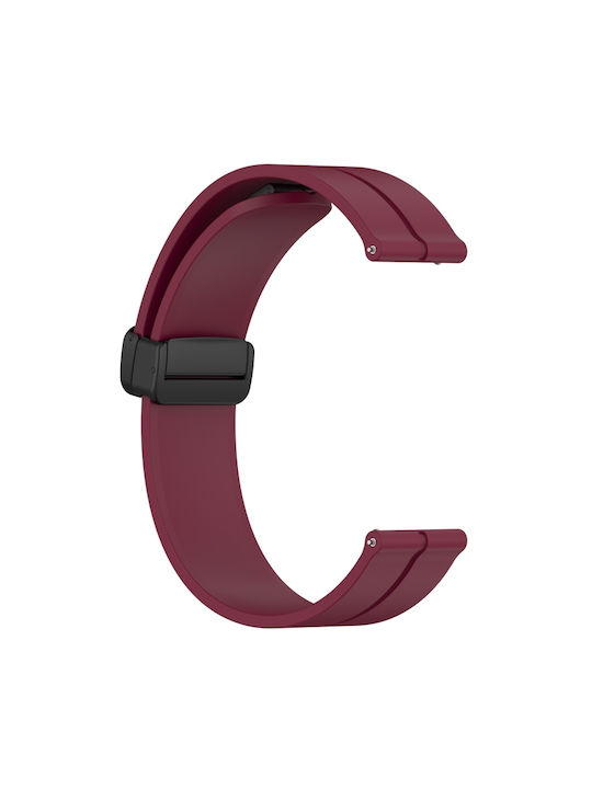 Λουράκι Burgundy (GTS / GTR42 / Watch3 41mm / Watch Active/ Vivoactive 3)