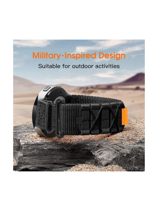 Strap Black (Xiaomi Redmi Watch 4, 5; Smart Band 8, 9 Pro)