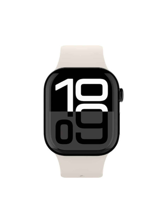 Spigen Nano Pop Strap Silicone Beige (Apple Watch 6, 7, 8, 9, 10, SE, Ultra 1, 2)